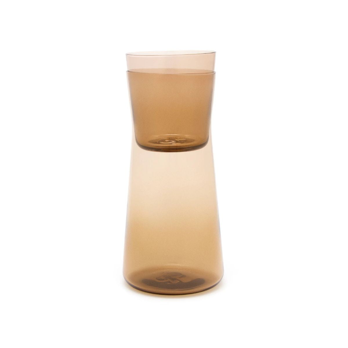 Bedside Carafe and Cup, Wheat