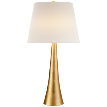 Thick Gold Base Table Lamp 