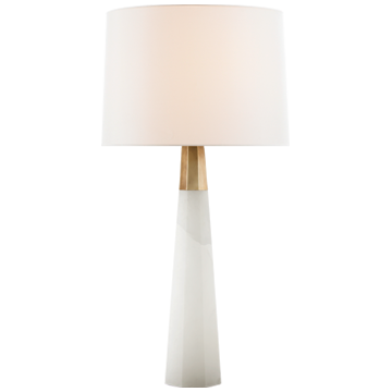 Alabaster Column Table Lamp 