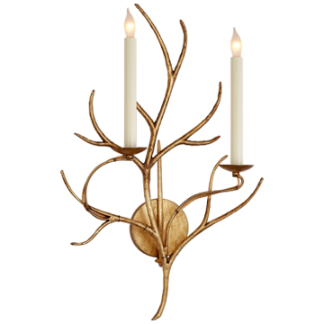 Gold Branch Sconce 