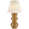 Gilt Textured Table Lamp 