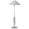 Polished Nickel Buffet Lamp 