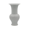 Busan White Baluster Vase