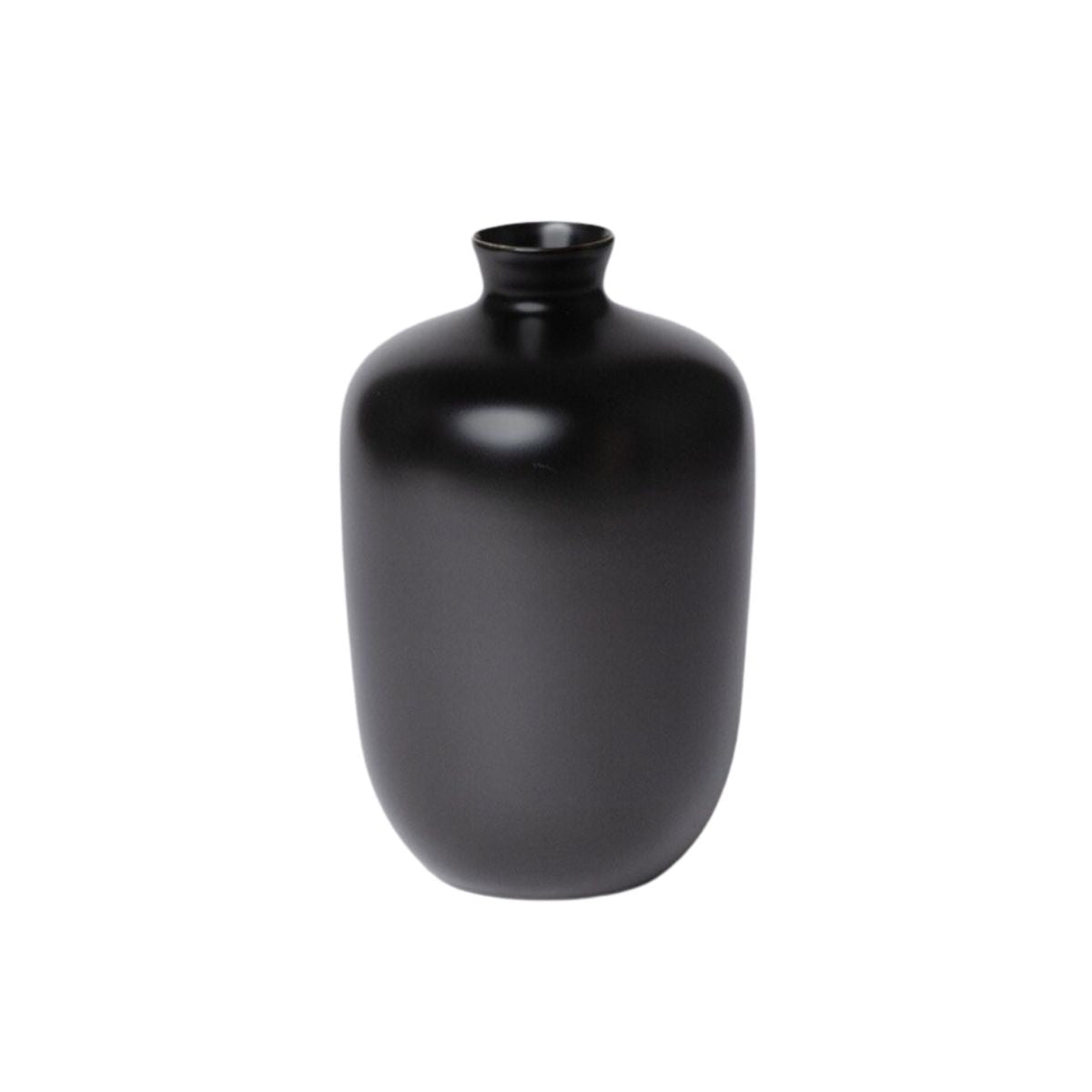 Large Plum Vase, Black