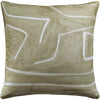 Graffito Pillow, Beige, Pair