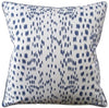 Les Touches Pillow, Blue, Pair