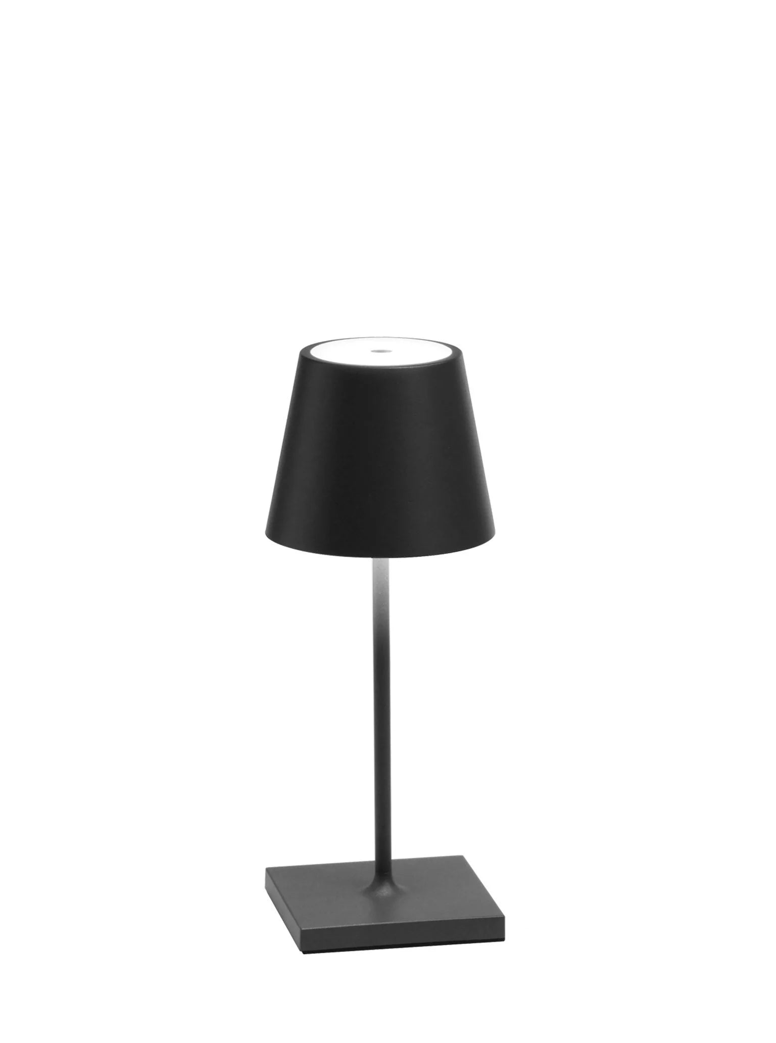 Cordless Mini Table Lamp, Gray