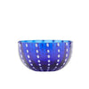 Small Handblown Italian Glass Bowl, Blue